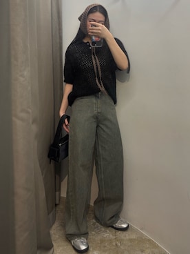 久道理沙さん（レディース・160cm）の春コーディネート