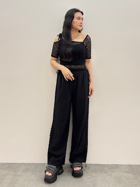 久道理沙さん（レディース・160cm）の春コーディネート