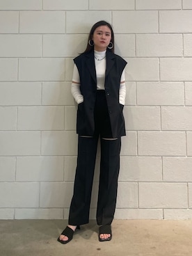 久道理沙さん（レディース・160cm）の夏コーディネート