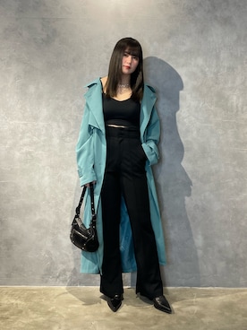 久道理沙さん(レディース・160cm)の冬コーディネート