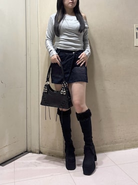 久道理沙さん(レディース・160cm)の秋コーディネート