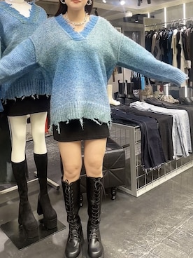 久道理沙さん（レディース・160cm）の秋コーディネート