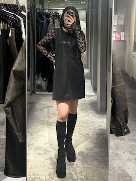 久道理沙さん(レディース・160cm)の秋コーディネート