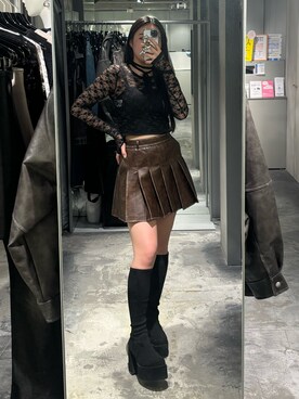 久道理沙さん（レディース・160cm）の秋コーディネート