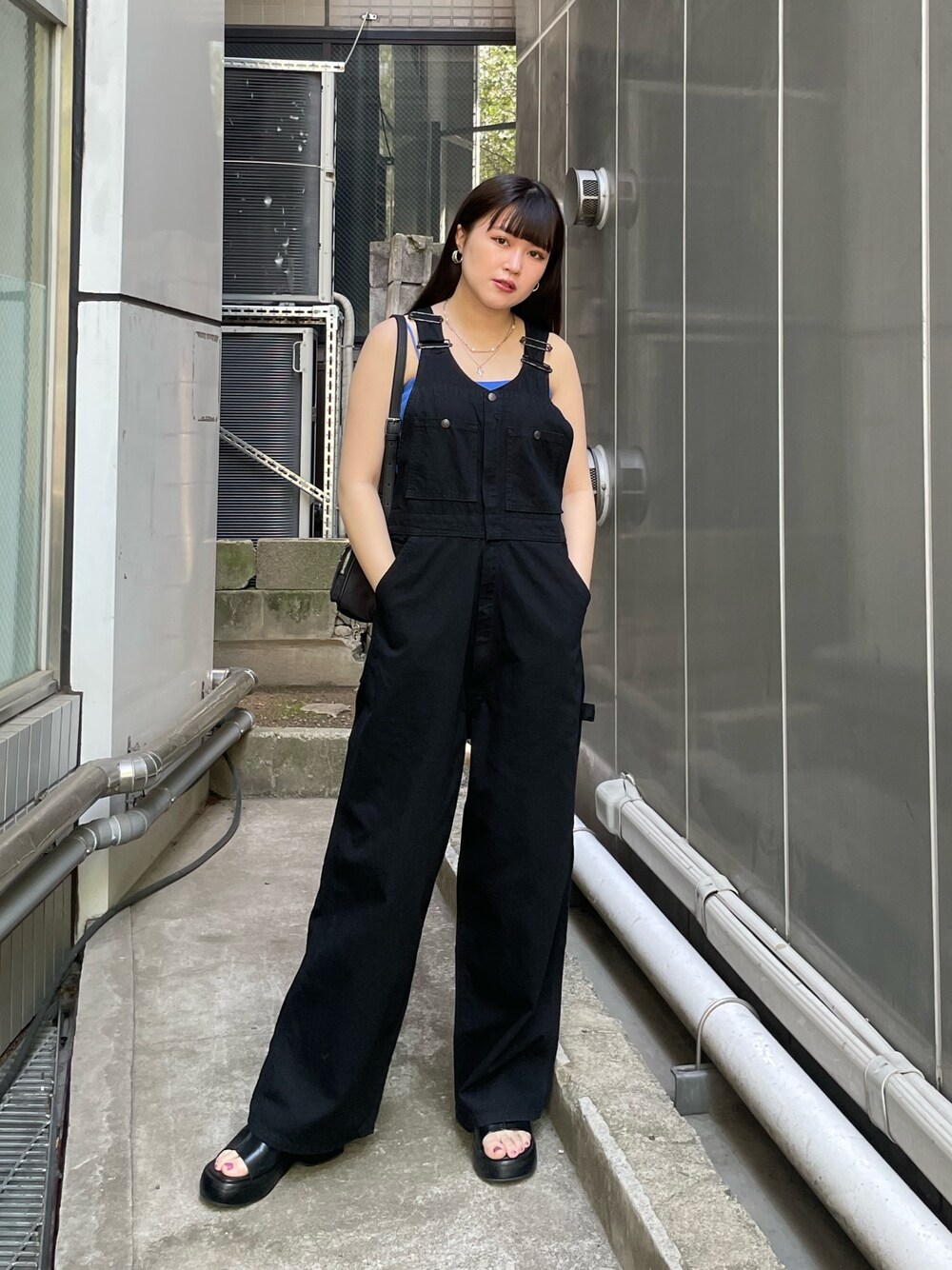 LEE×EMODA】フロントオープンオーバーオールを使ったショップ
