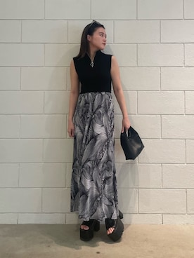 久道理沙さん（レディース・160cm）の夏コーディネート