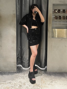 久道理沙さん（レディース・160cm）の夏コーディネート