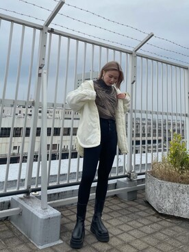 久道理沙さん（レディース・160cm）の秋コーディネート