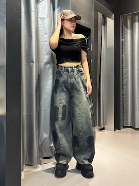 久道理沙さん(レディース・160cm)の夏コーディネート