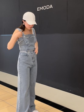 久道理沙さん（レディース・160cm）の夏コーディネート