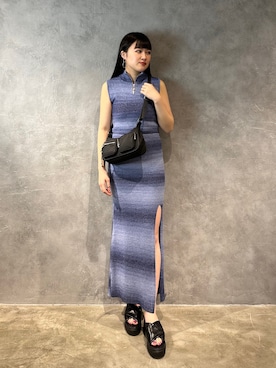 久道理沙さん（レディース・160cm）の春コーディネート