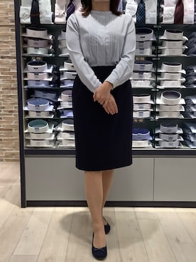 BRICK HOUSE by Tokyo Shirts 青森エルム店さん（レディース・164cm）の春コーディネート