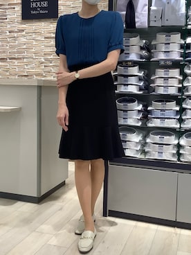 BRICK HOUSE by Tokyo Shirts 青森エルム店さん（レディース・171cm）の春コーディネート