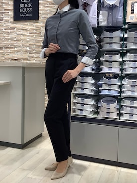 BRICK HOUSE by Tokyo Shirts 青森エルム店さん(レディース・171cm)の夏コーディネート