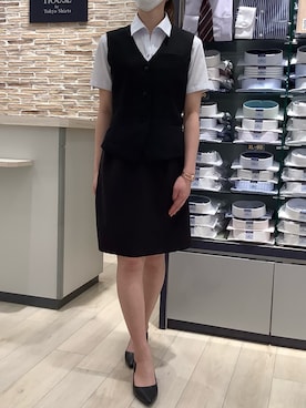 BRICK HOUSE by Tokyo Shirts 青森エルム店さん（レディース・158cm）の春コーディネート