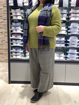 BRICK HOUSE by Tokyo Shirts 青森エルム店さん（レディース・157cm）の冬コーディネート