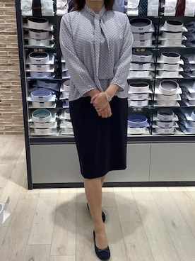 BRICK HOUSE by Tokyo Shirts 青森エルム店さん（レディース・164cm）の春コーディネート