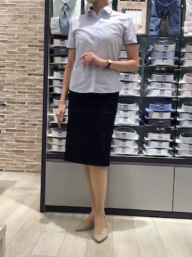BRICK HOUSE by Tokyo Shirts 青森エルム店さん(レディース・171cm)の夏コーディネート