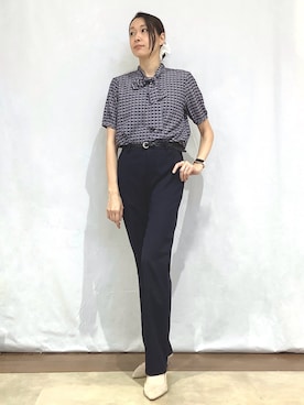 BRICK HOUSE by Tokyo Shirts 青森エルム店さん（レディース・171cm）の夏コーディネート