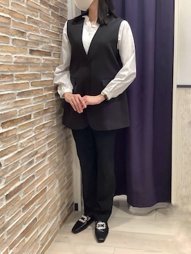 BRICK HOUSE by Tokyo Shirts 青森エルム店さん(レディース・171cm)の冬コーディネート