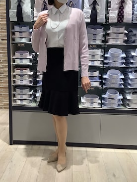 BRICK HOUSE by Tokyo Shirts 青森エルム店さん（レディース・171cm）の冬コーディネート