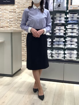 BRICK HOUSE by Tokyo Shirts 青森エルム店さん（レディース・158cm）の春コーディネート