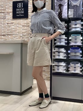 BRICK HOUSE by Tokyo Shirts 青森エルム店さん（レディース・171cm）の春コーディネート