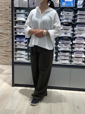 BRICK HOUSE by Tokyo Shirts 青森エルム店さん（レディース・154cm）の夏コーディネート