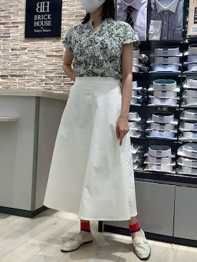 BRICK HOUSE by Tokyo Shirts 青森エルム店さん（レディース・171cm）の春コーディネート