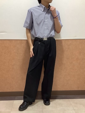 BRICK HOUSE by Tokyo Shirts 青森エルム店さん（骨格ナチュラル・メンズ・171cm）の夏コーディネート