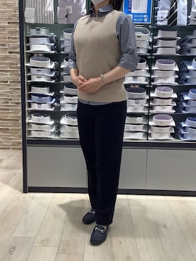 BRICK HOUSE by Tokyo Shirts 青森エルム店さん（レディース・160cm）の秋コーディネート