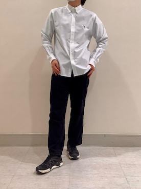 「BRICK HOUSE by Tokyo Shirts」｜BRICK HOUSE by Tokyo Shirts 青森エルム店さん（メンズ・171cm）の春コーディネート