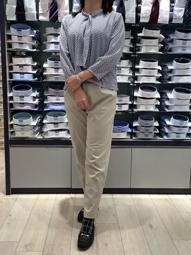 BRICK HOUSE by Tokyo Shirts 青森エルム店さん（レディース・164cm）の春コーディネート