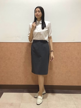 「ワーママコーデ」｜BRICK HOUSE by Tokyo Shirts 青森エルム店さん（メンズ・171cm）の夏コーディネート