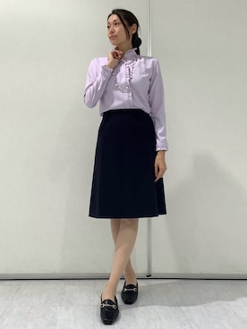 BRICK HOUSE by Tokyo Shirts 青森エルム店さん（骨格ナチュラル・レディース・171cm）の秋コーディネート