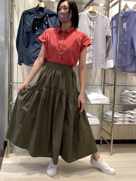 BRICK HOUSE by Tokyo Shirts 青森エルム店さん（レディース・171cm）の夏コーディネート