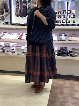 BRICK HOUSE by Tokyo Shirts 青森エルム店さん(レディース・156cm)の秋コーディネート