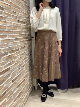 BRICK HOUSE by Tokyo Shirts 青森エルム店さん（レディース・171cm）の春コーディネート