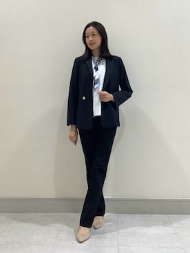 BRICK HOUSE by Tokyo Shirts 青森エルム店さん（レディース・171cm）の冬コーディネート