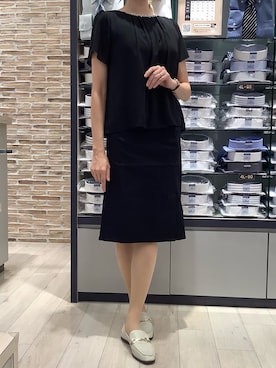 BRICK HOUSE by Tokyo Shirts 青森エルム店さん（レディース・171cm）の夏コーディネート