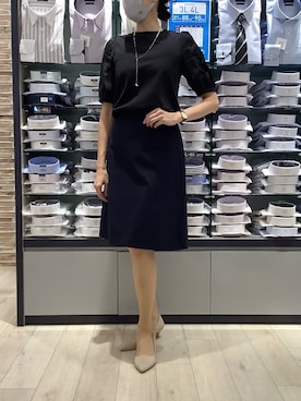 BRICK HOUSE by Tokyo Shirts 青森エルム店さん(レディース・171cm)の夏コーディネート
