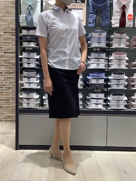 BRICK HOUSE by Tokyo Shirts 青森エルム店さん（レディース・171cm）の夏コーディネート