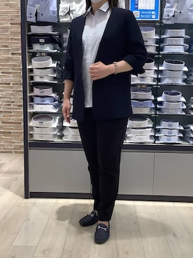 BRICK HOUSE by Tokyo Shirts 青森エルム店さんの（しまむら | シマムラ）を使ったコーディネート