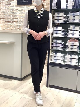 BRICK HOUSE by Tokyo Shirts 青森エルム店さん（レディース・158cm）の春コーディネート