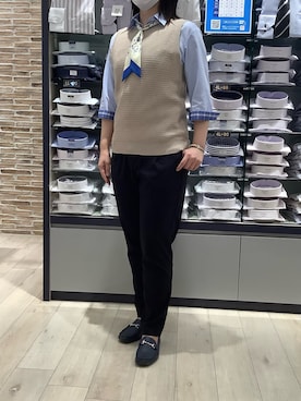 BRICK HOUSE by Tokyo Shirts 青森エルム店さん（レディース・160cm）の夏コーディネート