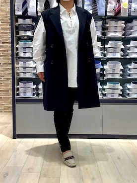 「丈長」｜BRICK HOUSE by Tokyo Shirts 青森エルム店さん（レディース・160cm）の秋コーディネート