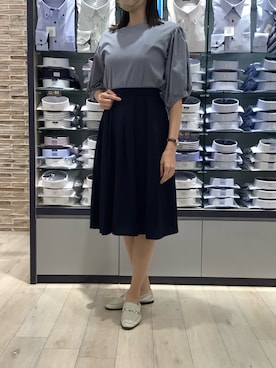 BRICK HOUSE by Tokyo Shirts 青森エルム店さん（レディース・171cm）の夏コーディネート