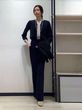 「BRICK HOUSE by Tokyo Shirts」｜BRICK HOUSE by Tokyo Shirts 青森エルム店さん（レディース・171cm）の春コーディネート