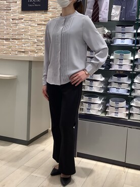 BRICK HOUSE by Tokyo Shirts 青森エルム店さん（レディース・158cm）の春コーディネート