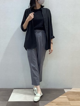 「any SiS（エニィスィス）のアイテム」を使った、BRICK HOUSE by Tokyo Shirts 青森エルム店さん（レディース・171cm）の秋コーディネート